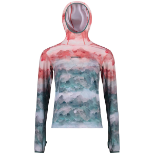 Women's Rossignol Westweg Sun Hoodie 2025 in Pink size Medium | Elastane/Polyester