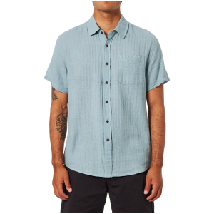 Katin Alan Solid Shirt Men's 2025 in Blue size Small | Cotton