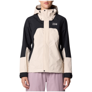 Women's Mountain Hardwear Dry Times(TM) Hooded Jacket 2025 in Khaki size Medium | Nylon
