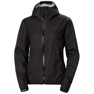 Women's Helly Hansen Verglas 2.5L Fastpack Jacket 2025 in Black size Large