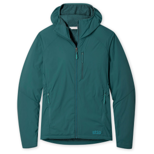 Women's Stio Dawner Hooded Jacket 2026 in Green size Small | Nylon/Spandex