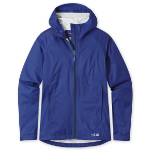 Women's Stio Rollick Hooded Jacket 2026 in Blue size Small | Nylon
