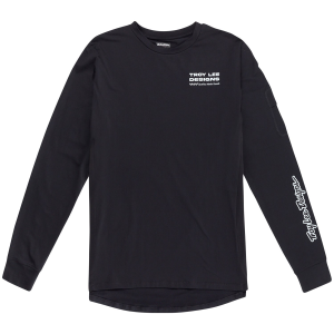 Troy Lee Designs Ruckus Long-Sleeve Ride T-Shirt 2025 in Black size Large | Polyester