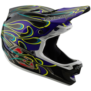 Troy Lee Designs D4 MIPS Bike Helmet 2025 in Black size X-Large