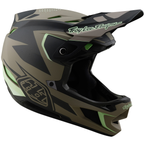 Troy Lee Designs D4 Composite MIPS Bike Helmet 2025 in Green size Medium