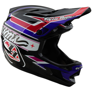 Troy Lee Designs D4 Polyacrylite MIPS Bike Helmet 2025 in Black size X-Small