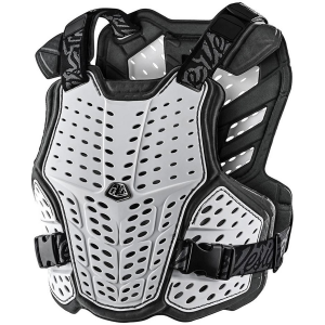 Troy Lee Designs Rockfight Chest Protector 2026 in White size Medium/Large