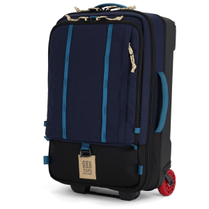 Topo Designs Global Travel Bag Roller 2026 in Blue size 44L | Nylon