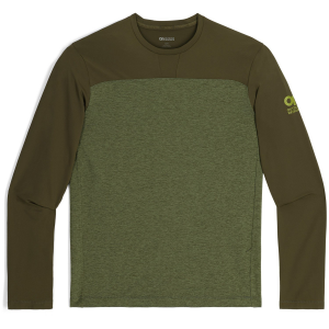 Outdoor Research Freewheel Long-Sleeve Jersey 2025 in Green size Large | Spandex/Polyester