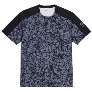 Outdoor Research Freewheel Short-Sleeve Jersey 2025 in Blue size X-Large | Spandex/Polyester