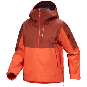 Women's Arc'teryx Sentinel Insulated Anorak Jacket 2025 in Orange size Small | Nylon/Polyester