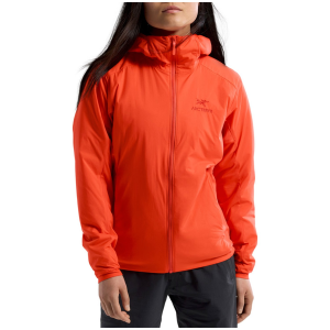 Women's Arc'teryx Atom Hoodie 2026 in Orange size X-Small | Nylon/Polyester