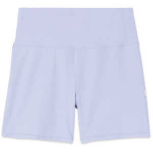Women's Vuori AllTheFeels Shorts 2025 in Purple size X-Small | Elastane