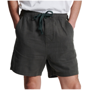 The Critical Slide Society Cruiser Linen Shorts Men's 2025 in Green size 38"