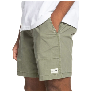 The Critical Slide Society All Day Canvas Shorts Men's 2025 in Green size 32" | Cotton
