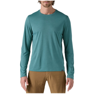 Patagonia Capilene Cool Daily Long-Sleeve T-Shirt Men's 2025 in Blue size Small | Polyester