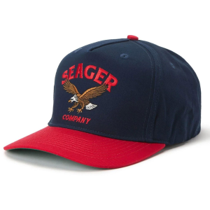 Seager Bradley Snapback Hat 2025 in Red | Cotton/Polyester