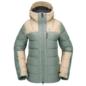 Women's Volcom Puffleup Jacket 2025 in Green size Small