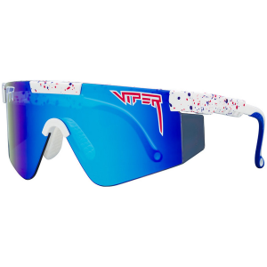 Pit Viper The Original Wide Sunglasses 2025 in Blue | Rubber