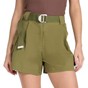 Women's Seniq Trailmix Shorts 2025 in Green size X-Small | Nylon/Spandex