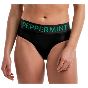 Women's Peppermint Cycling Co. Padded Underwear 2025 in Black size X-Small | Spandex/Polyester