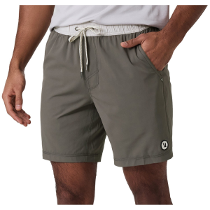 Vuori Kore Lined 7 Shorts Men's 2025 in Gray size Small | Spandex/Polyester