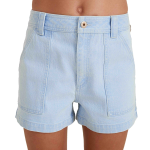 Women's Roark HWY Shorts 2025 in Blue size 27" | Spandex/Cotton/Denim