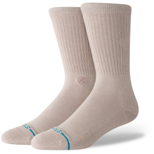 Stance Icon Socks 2025 in Khaki size Large