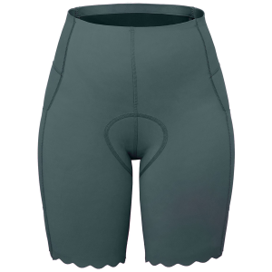 Women's Shredly Biker Cham Liner 2025 in Green size Large