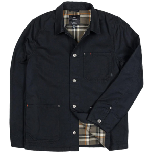 Finisterre Basset Lined Jacket Men's 2025 in Black size Large | Cotton