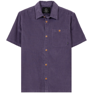 Finisterre Jetty Cord Short-Sleeve Shirt Men's 2025 in Purple size X-Large | Cotton