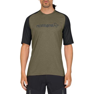 Norrona Fjora Equaliser Lightweight Short-Sleeve Jersey 2025 in Green size X-Large | Polyester
