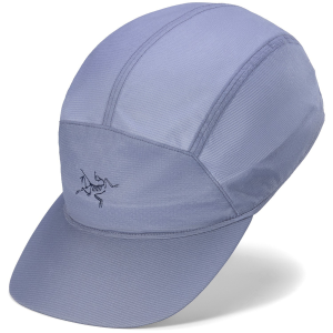 Arc'teryx Aerios 5 Panel Cap 2025 in Purple size Small/Medium | Nylon