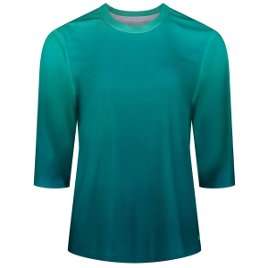 Women's Shredly Beyond Tech 3/4 T-Shirt 2025 in Blue size Small | Spandex/Polyester
