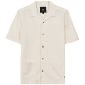 Finisterre Hendra Short-Sleeve Shirt Men's 2025 in Khaki size X-Large | Cotton/Viscose