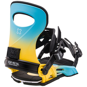 Women's Bent Metal Forte Snowboard Bindings 2024 in Blue size Medium | Nylon/Aluminum