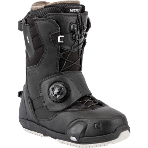Women's Nitro Cave Step On TLS Snowboard Boots 2026 in Black size 8 | Rubber