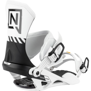Nitro Team Pro Snowboard Bindings 2026 in White size Large | Aluminum