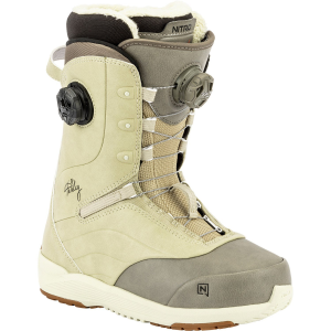 Women's Nitro Crown Boa Snowboard Boots 2026 in Yellow | Rubber