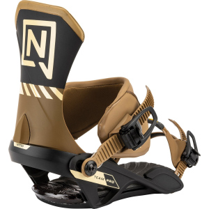 Nitro Team Pro Snowboard Bindings 2026 in Brown size Medium | Aluminum