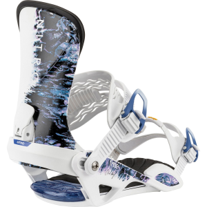 Women's Nitro Fate Snowboard Bindings 2026 in Blue size Small/Medium