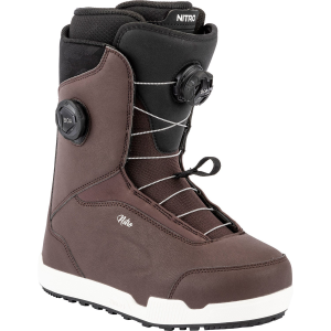 Women's Nitro Scala Boa Snowboard Boots 2026 in Brown size 8.5 | Rubber