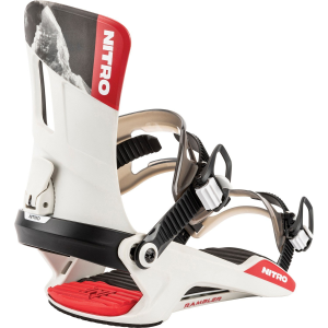 Nitro Rambler Snowboard Bindings 2026 in White size Large