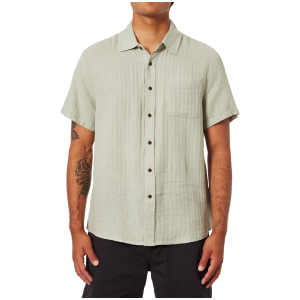 Katin Alan Solid Shirt Men's 2025 in Green size Large | Cotton