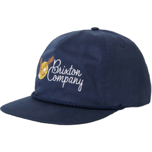 Brixton Soar HP Snapback Hat 2025 in Navy | Cotton