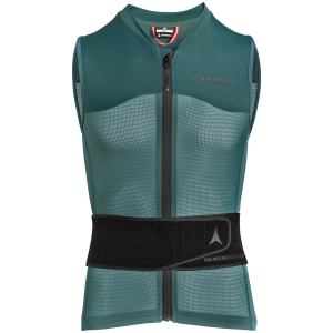 Atomic Live Shield Amid M Protection Vest 2025 in Green size Small | Lycra