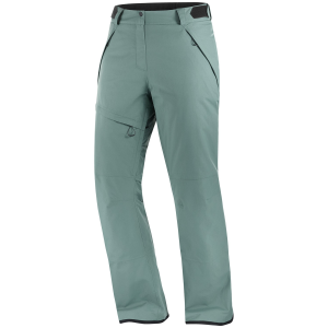 Women's Salomon Bashley Puff Pants 2026 in Green size X-Small