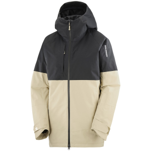 Women's Salomon Bashley Puff Jacket 2026 in Khaki size X-Small