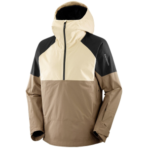 Salomon Transfer Anorak Jacket Men's 2026 in Brown size 2Xl | Polyester