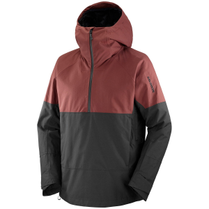 Salomon Transfer Anorak Jacket Men's 2026 in Red size 2Xl | Polyester